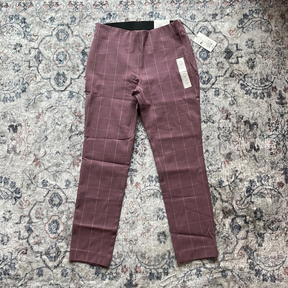 A New Day Plaid Slacks, Size 6